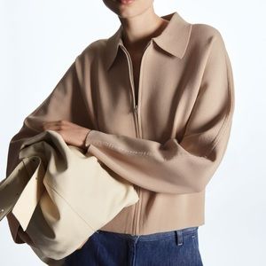 COS Classic Cropped Bomber Jacket